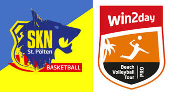 SKN St. Pölten und Austrian Beachvolleyball Tour